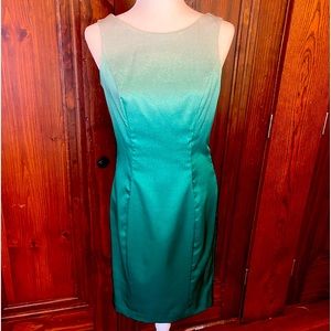 Venus Green Ombré Dress Size 6